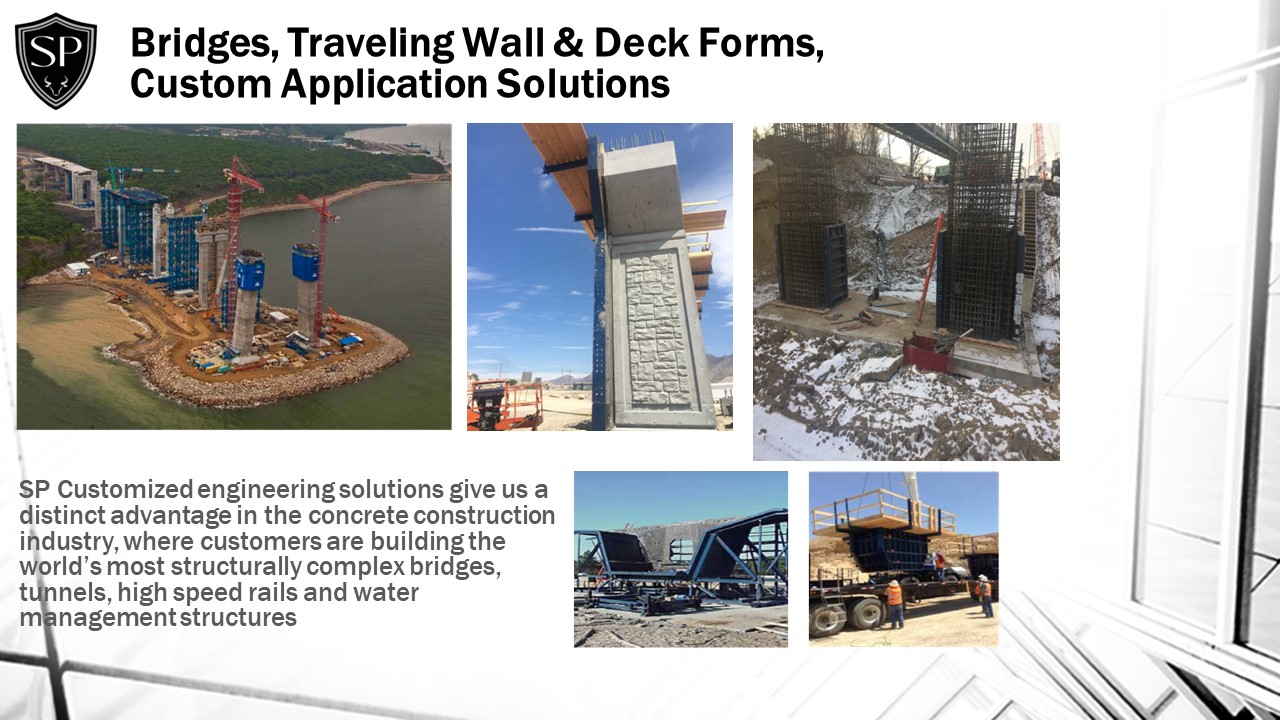 A collage of construction materials and images.